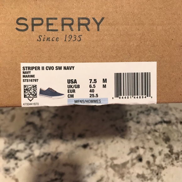 Sperry dress sneakers size 7.5 Men’s US - Picture 3 of 3